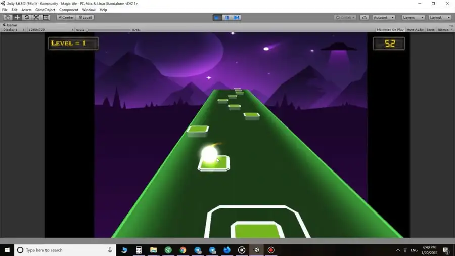 Tiles Hop Unity template SellUnitySourceCode  screenshot 4