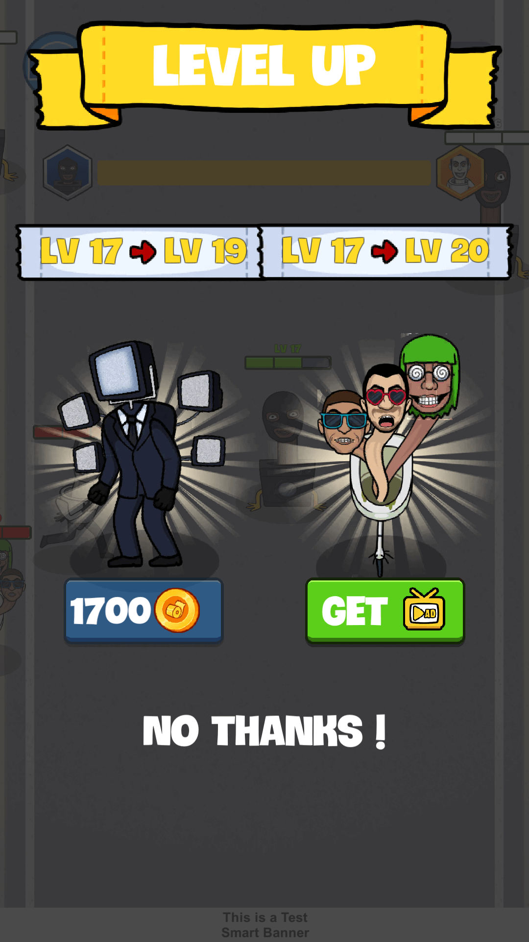 Toilet Monster Evolution Unity Game screenshot 2