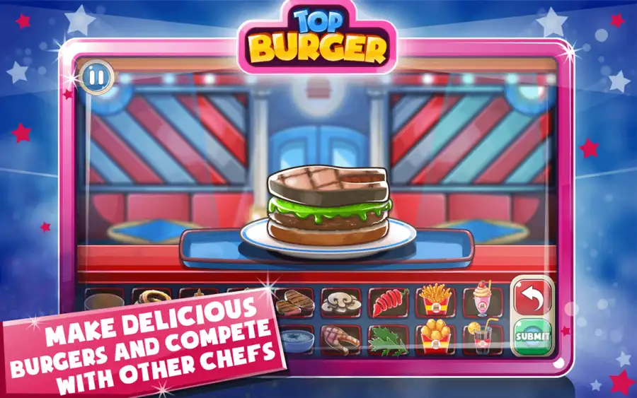 Top Burger Chef: Cooking Story SellUnitySourceCode screenshot 5
