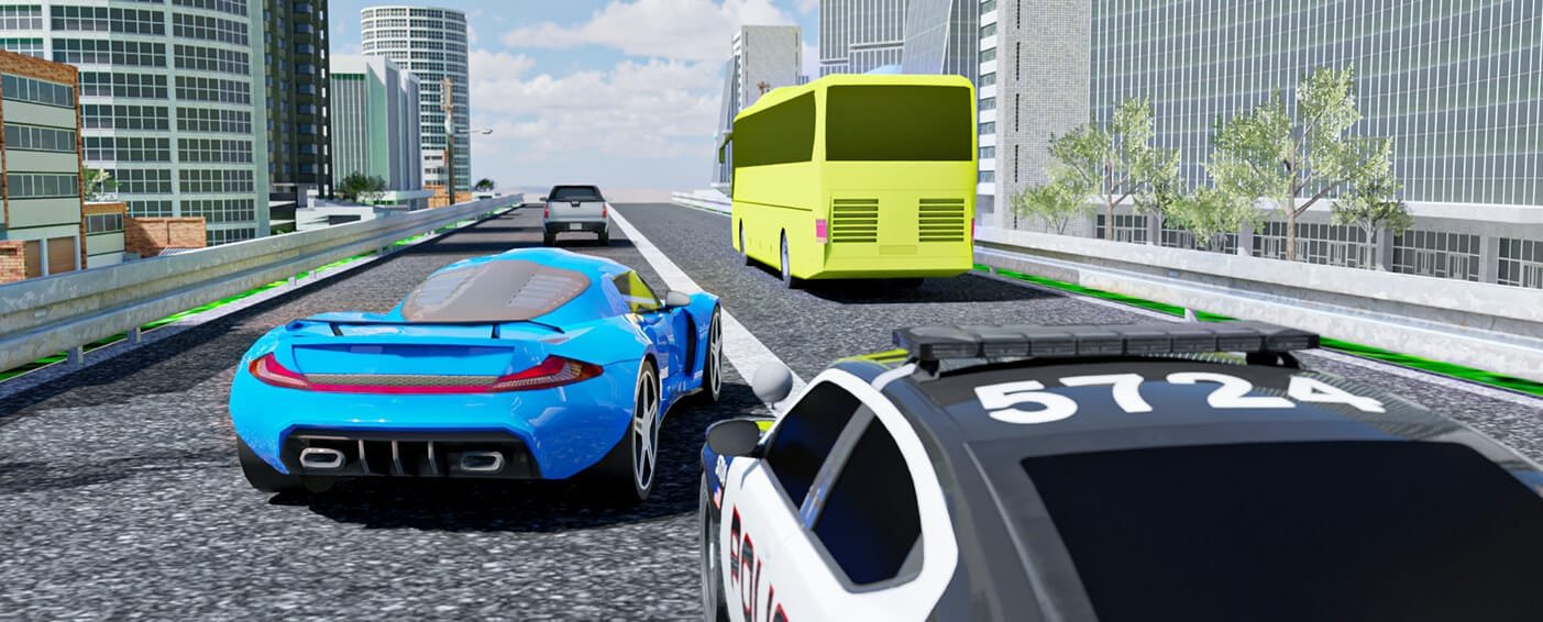Traffic Highway Race 2.0 SellUnitySourceCode screenshot 4