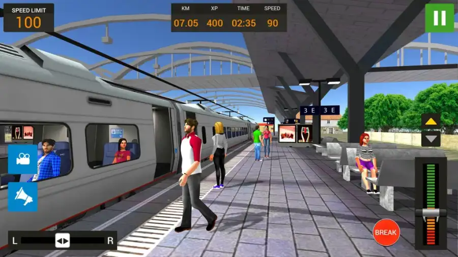 Train Simulator Free 2018 SellUnitySourceCode screenshot 4