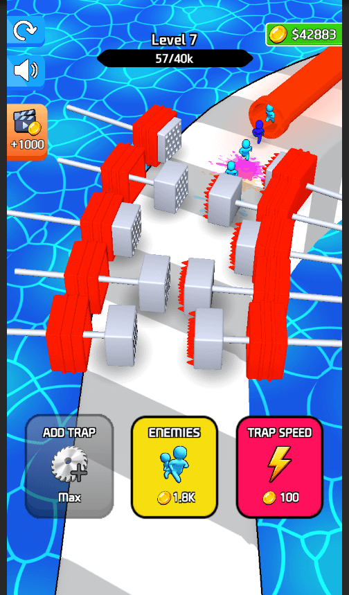 Trap Enemies 3D Trending Game Code Unity screenshot 4