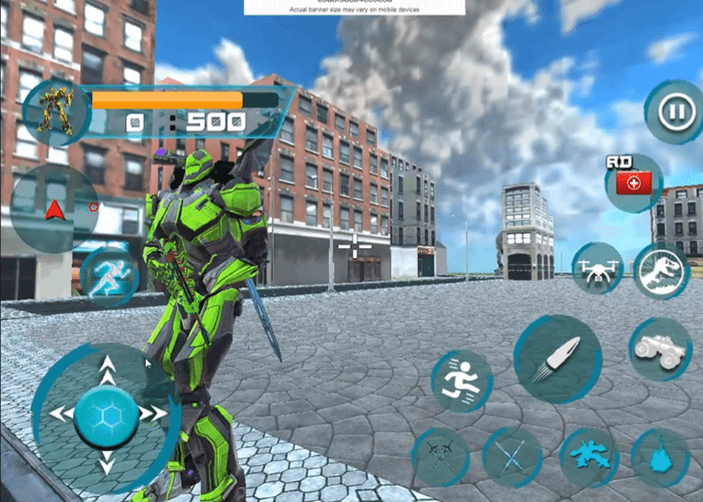 Trex Robot Transformation  Unity Game screenshot 6