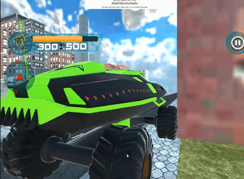 Trex Robot Transformation  Unity Game screenshot 8