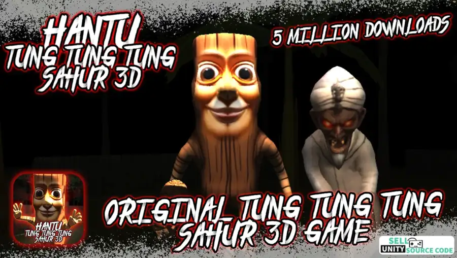 Tung Tung Tung Sahur 3D Horror SellUnitySourceCode