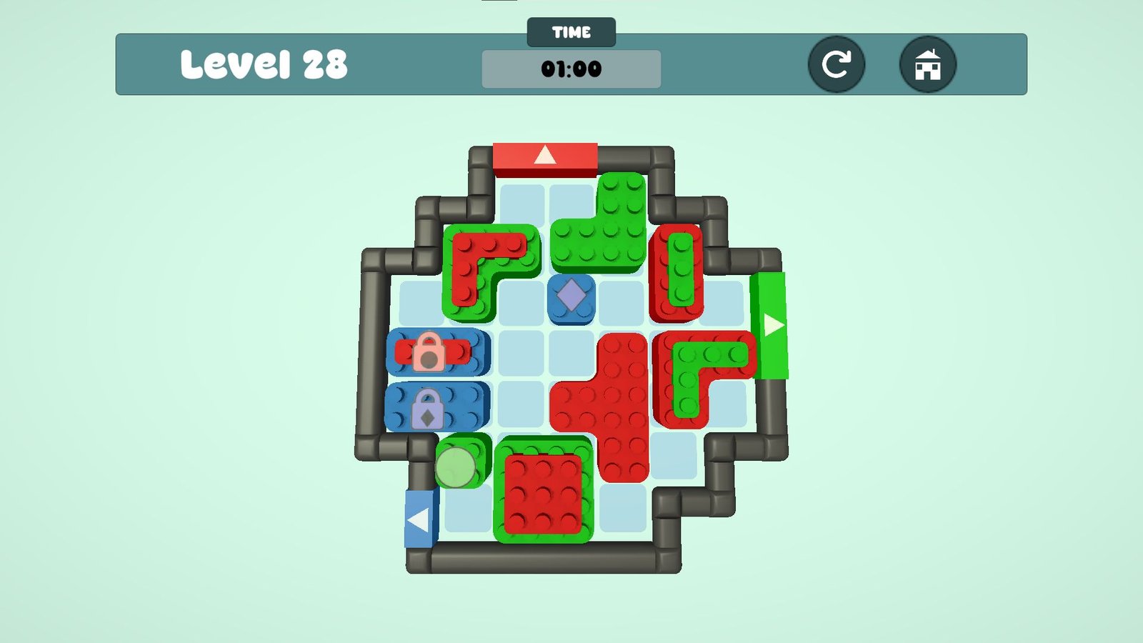 Twisted Color Block Puzzle Unity Source Code – Scalable Block Jam Template screenshot 4