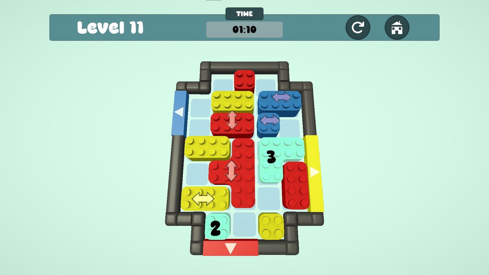 Twisted Color Block Puzzle Unity Source Code – Scalable Block Jam Template screenshot 5