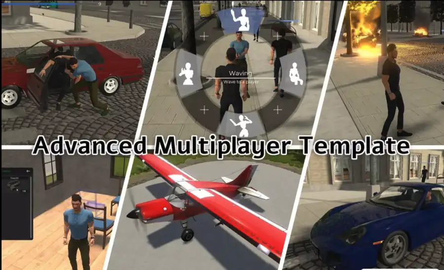 Ultimate Advanced Multiplayer Game Template – SellUnitySourceCode.com