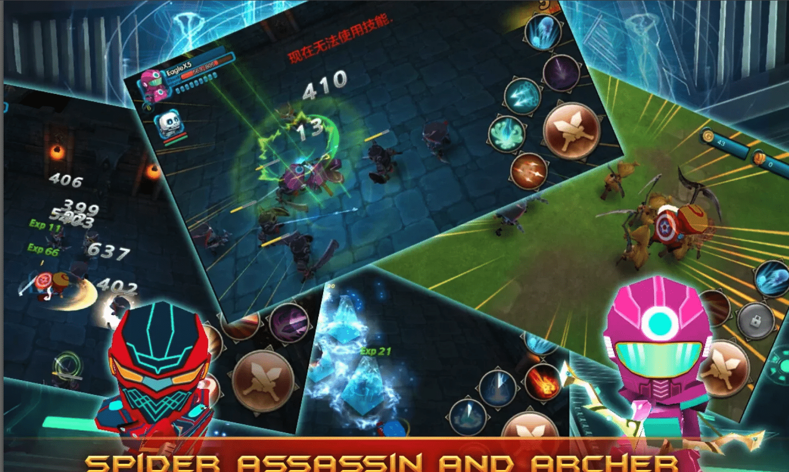 Ultron Mini Glory: Offline MMORPG Unity Source Code – 3 Hero Classes screenshot 3