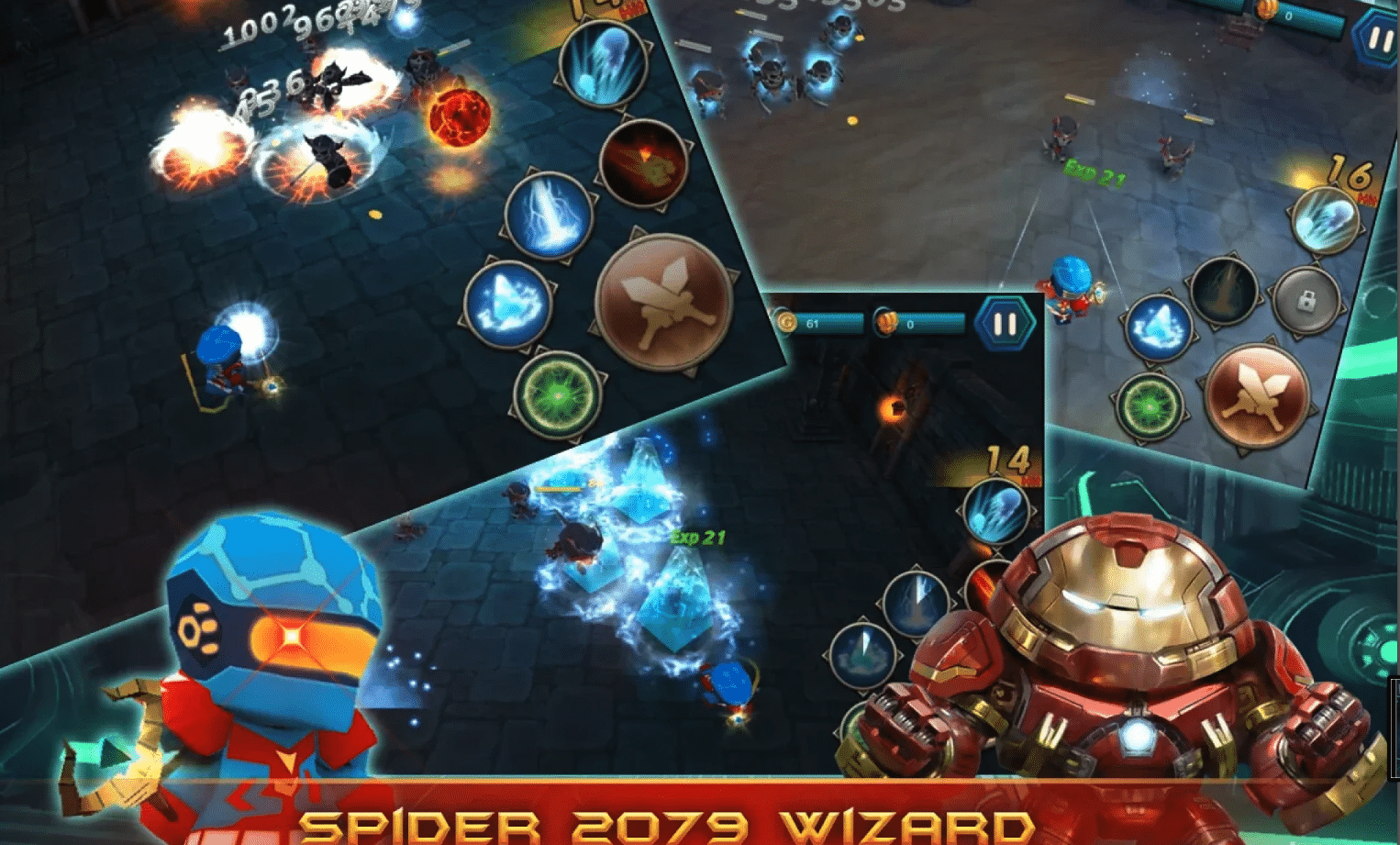 Ultron Mini Glory: Offline MMORPG Unity Source Code – 3 Hero Classes screenshot 4