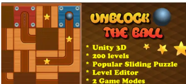 Unblock The Ball Sliding Puzzle