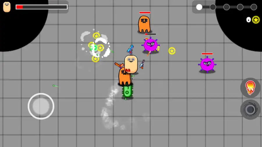 Unity Game Template – Bacterial Defender SellUnitySourceCode