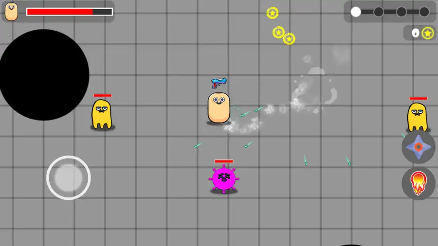Unity Game Template – Bacterial Defender SellUnitySourceCode screenshot 2
