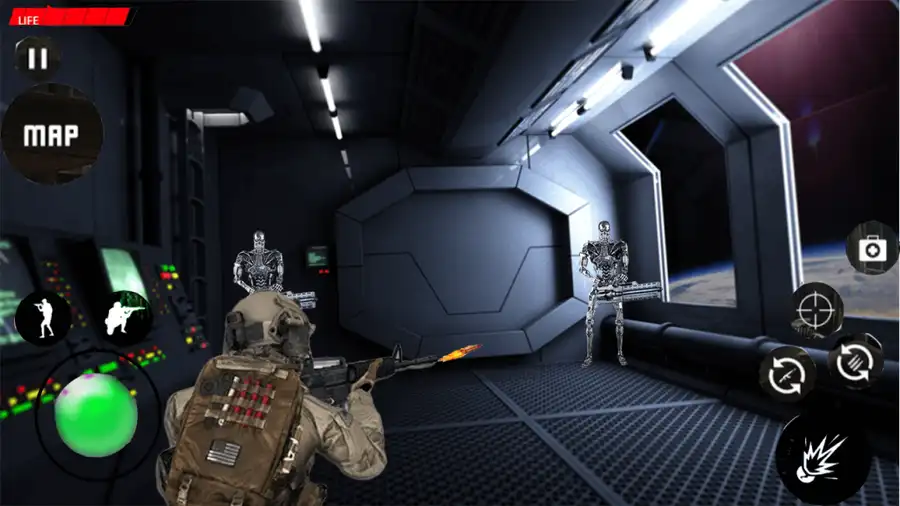 US Robot Strike War Shooting Game 2021 SellUnitySourceCode screenshot 5