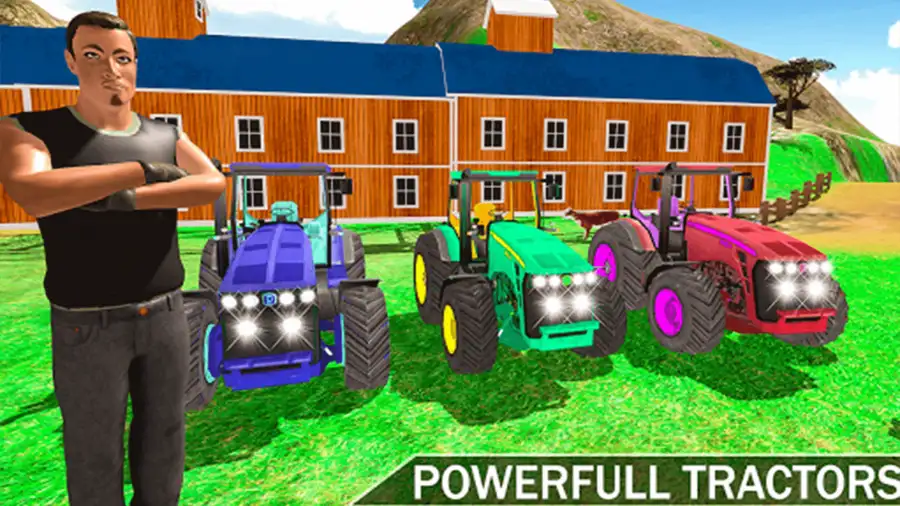 Village Farming Simulator – Tractor Driver SellUnitySourceCode