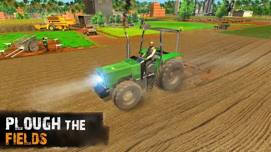 Village Farming Simulator – Tractor Driver SellUnitySourceCode screenshot 4