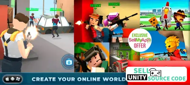 Viral Multiplayer COMBO Offer: 3 Shooter SellUnitySourceCode