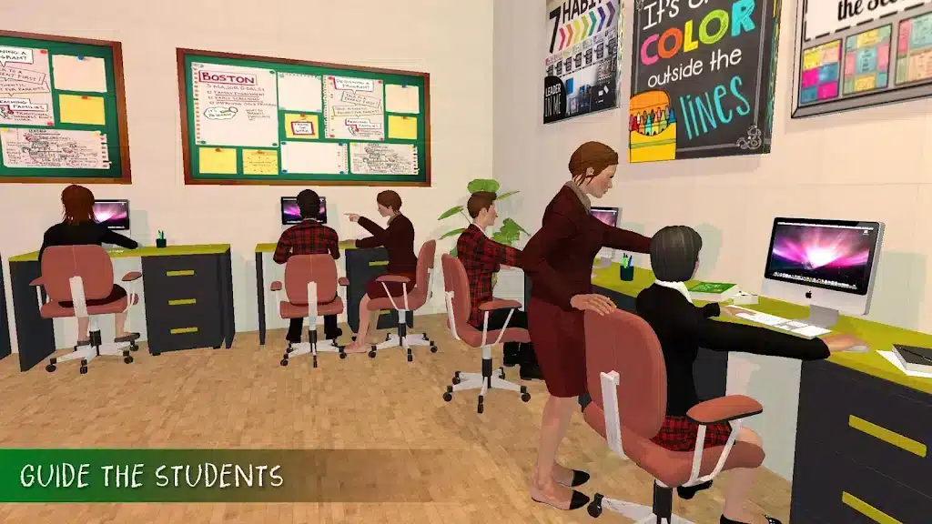 Virtual Mom High School Teacher Family Fun Time SellUnitySourceCode screenshot 4