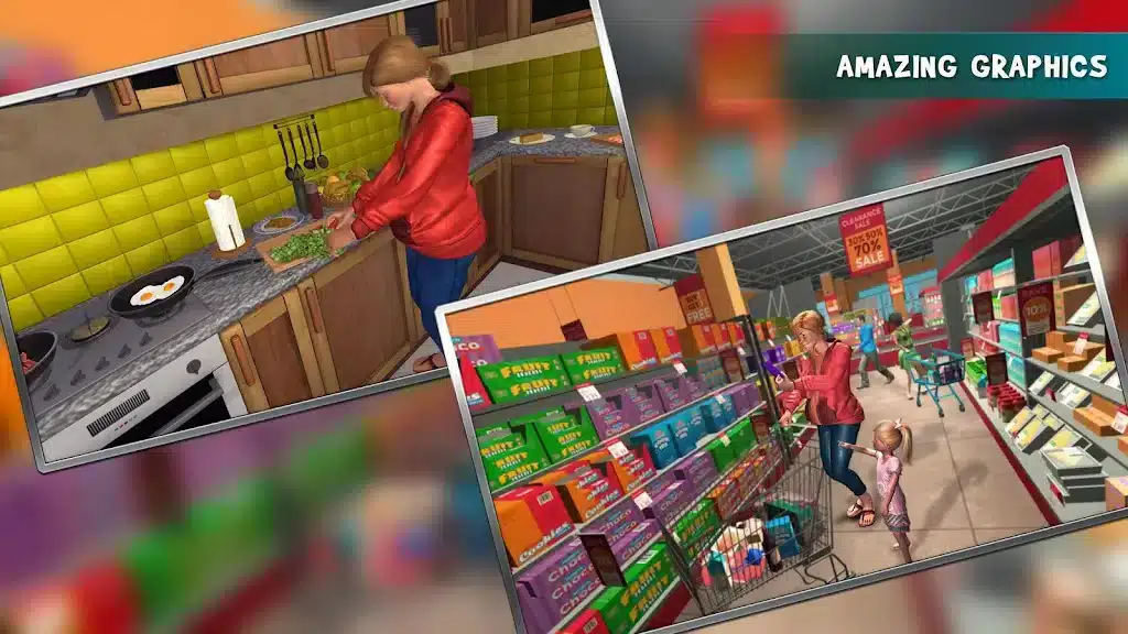 Virtual Pregnant Mom: Happy Family Fun SellUnitySourceCode screenshot 3