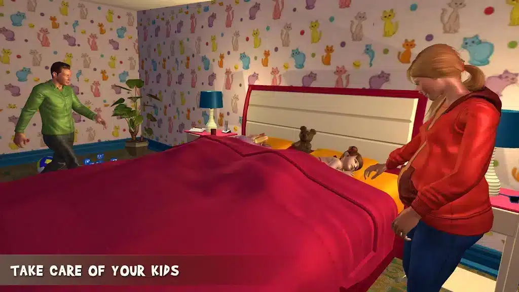 Virtual Pregnant Mom: Happy Family Fun SellUnitySourceCode screenshot 4