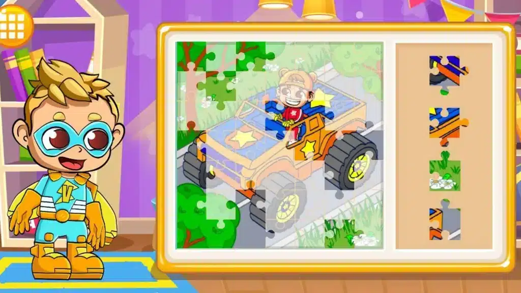 Vlad & Niki Puzzle SellUnitySourceCode screenshot 3