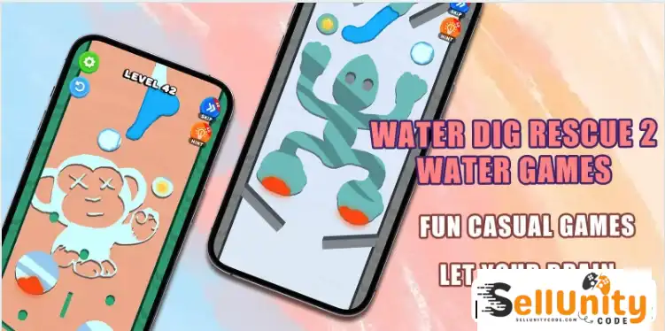 Water Dig Rescue 2 SellUnitySourceCode