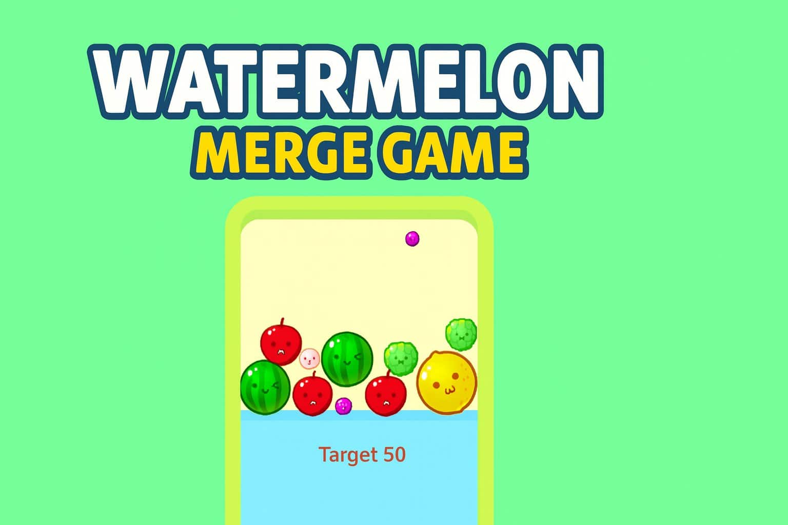 Watermelon Merge Game Unity Game