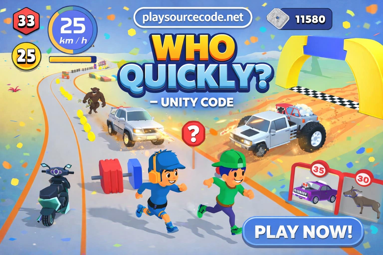 Who quickly Unity Game Code