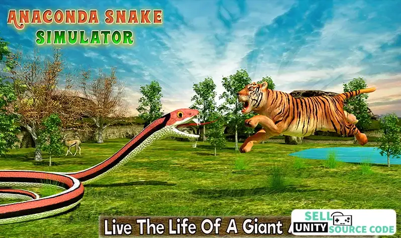 Wild Anaconda Simulator – Snake Attack Survival – SellUnitySourceCode.com
