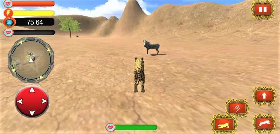 Wild Cheetah Simulator : Savanna Tiger 3D 64 Bit SellUnitySourceCode
