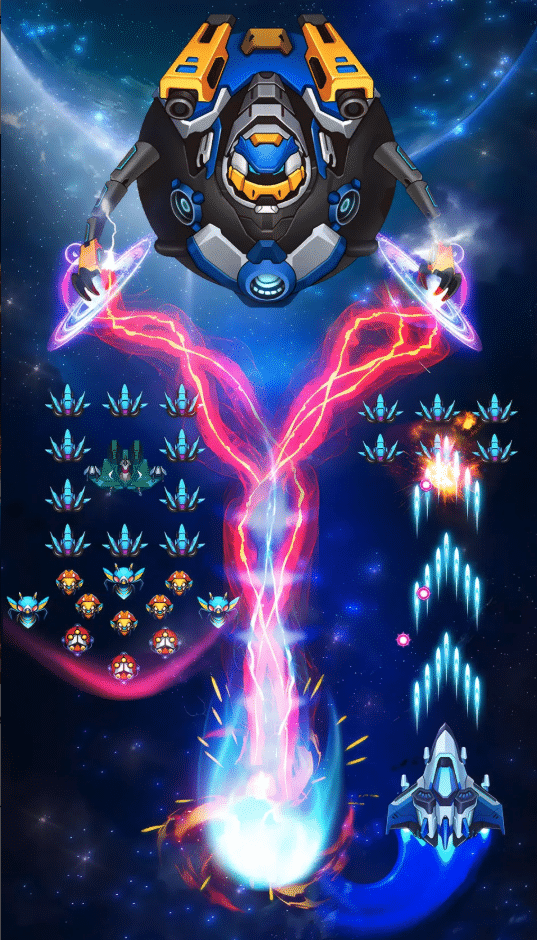Wind Wings: Space Shooter – Sci-Fi Galaxy Battle Unity Game Source Code screenshot 2
