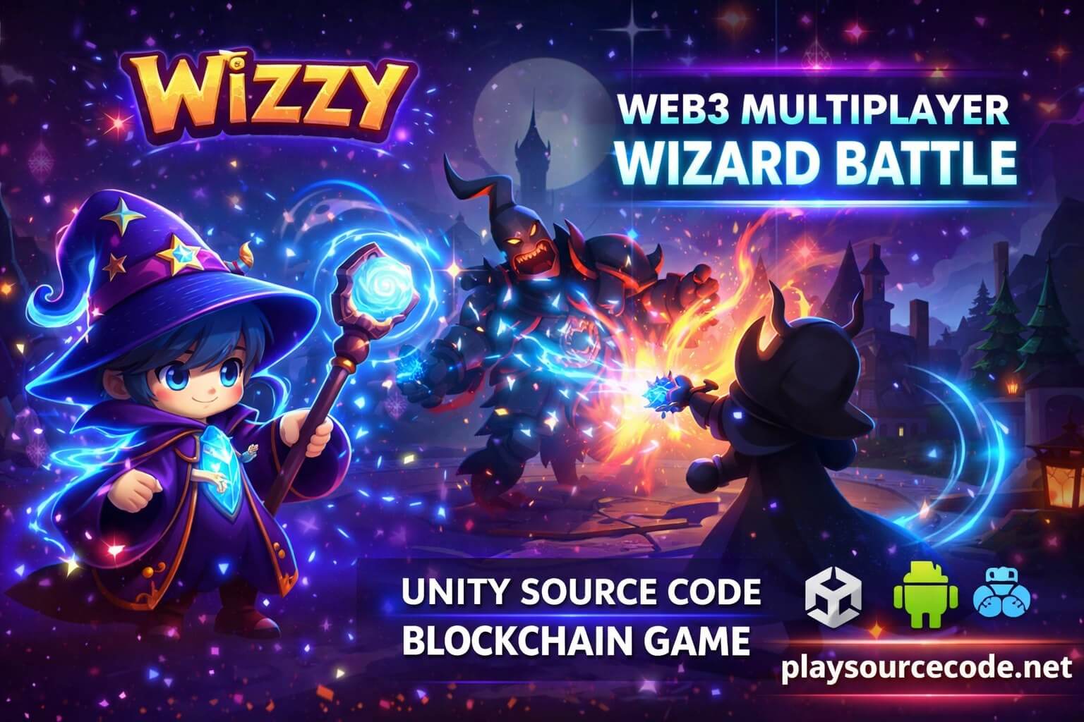 Wizzy – Web3 Multiplayer Online Wizzard Battle Blockchain Game