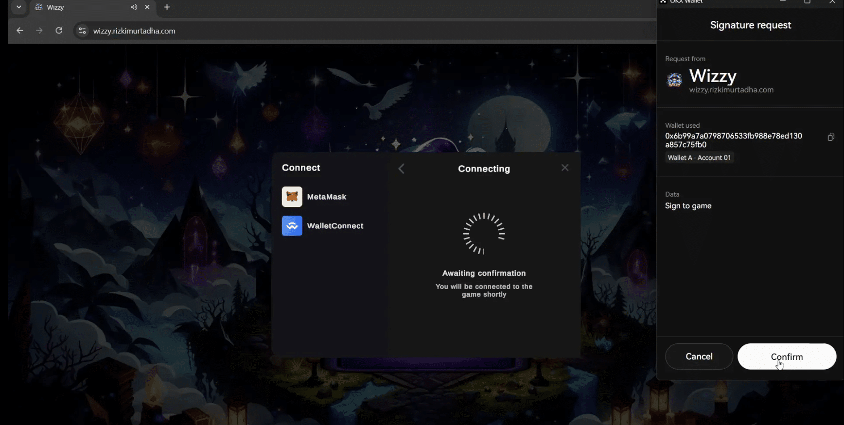 Wizzy – Web3 Multiplayer Online Wizzard Battle Blockchain Game screenshot 3