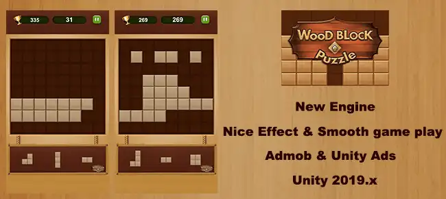 Wood Block Puzzle 2 SellUnitySourceCode screenshot 2