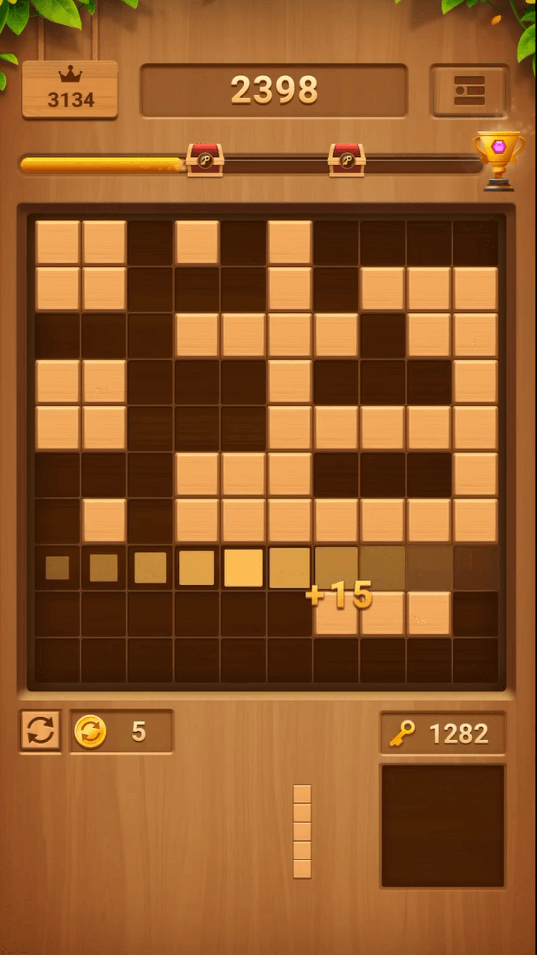 Wood Block Puzzle Cube Unity Game Unity Game Template screenshot 3