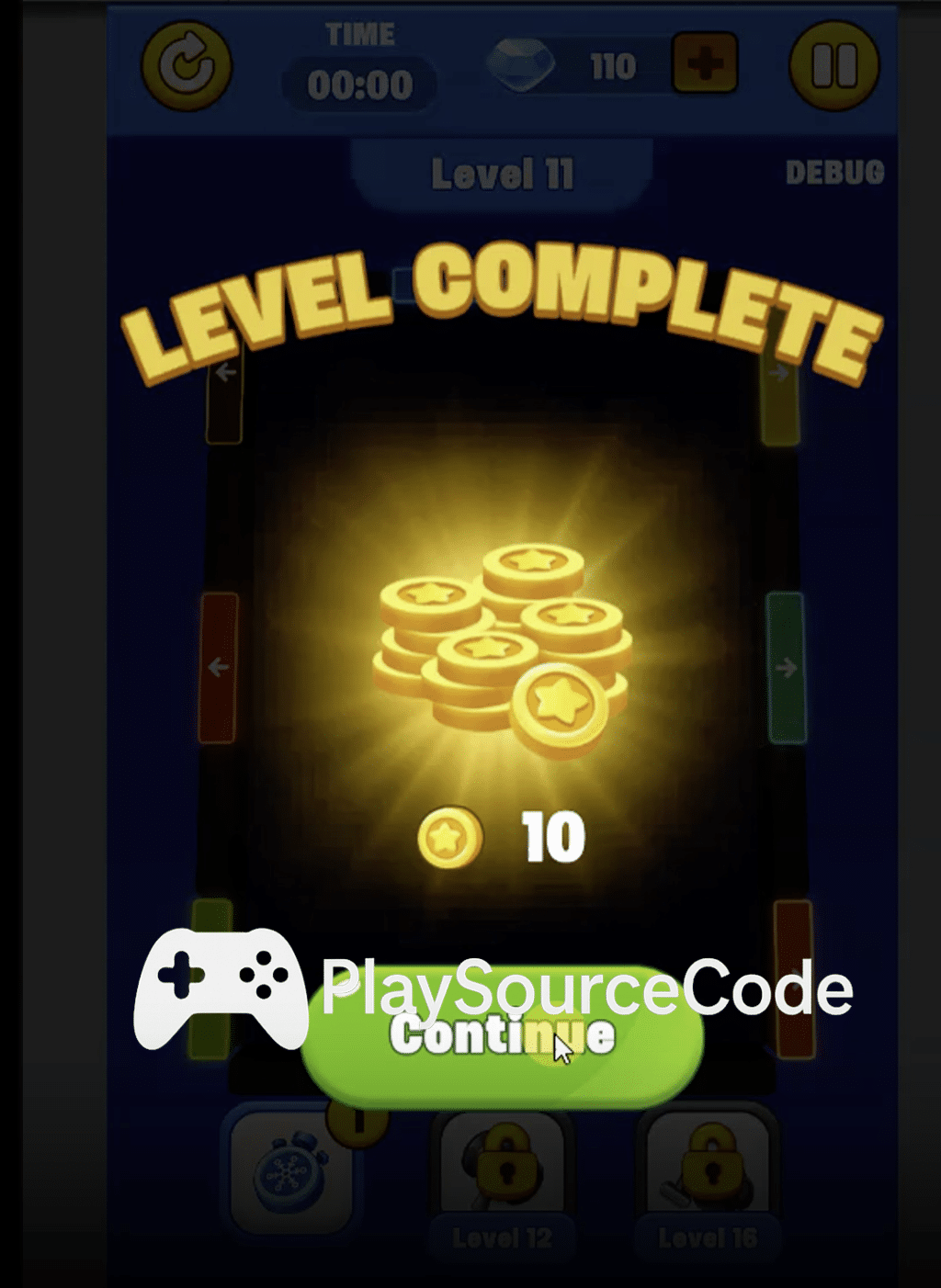 wood jam color block unity sourcecode screenshot 5