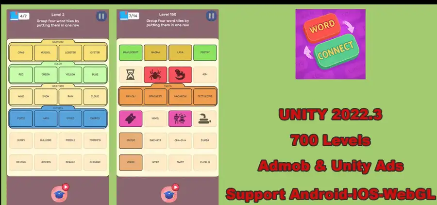 Word Connect Puzzle – SellUnitySourceCode