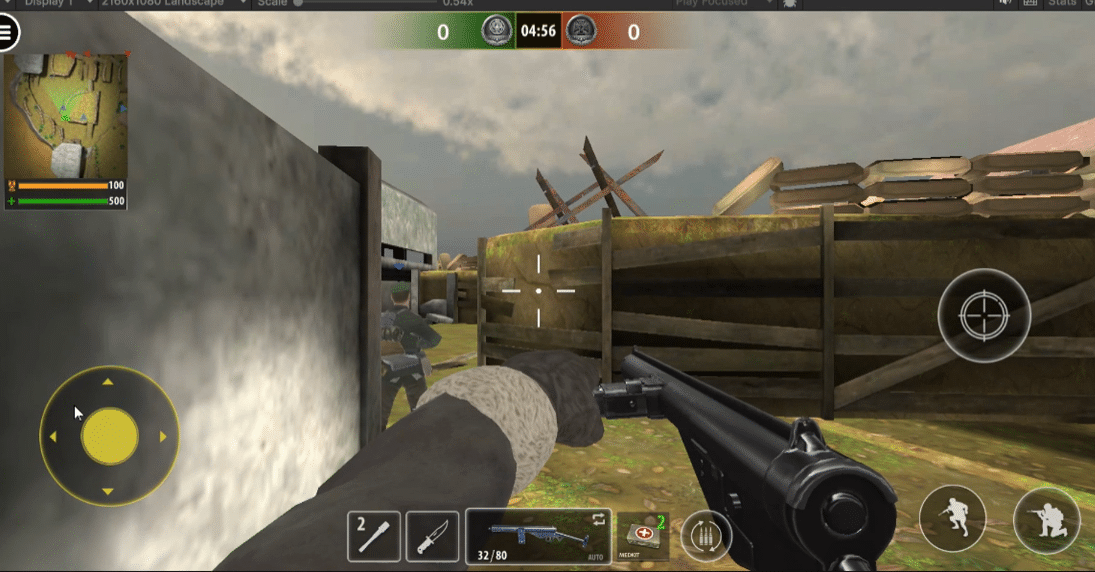 World of War- FPS Army Unity Game Code screenshot 8