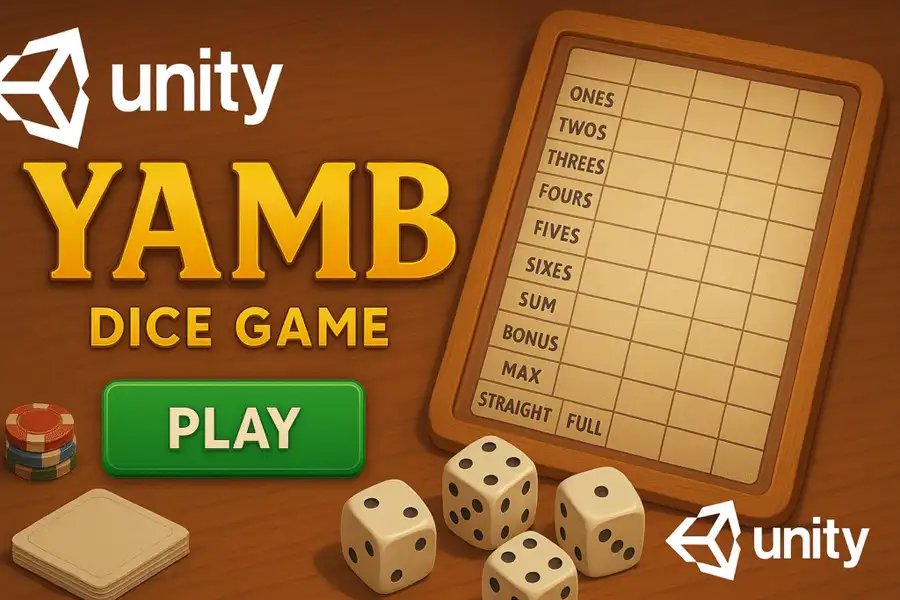 Yamb dice game – Unity source code