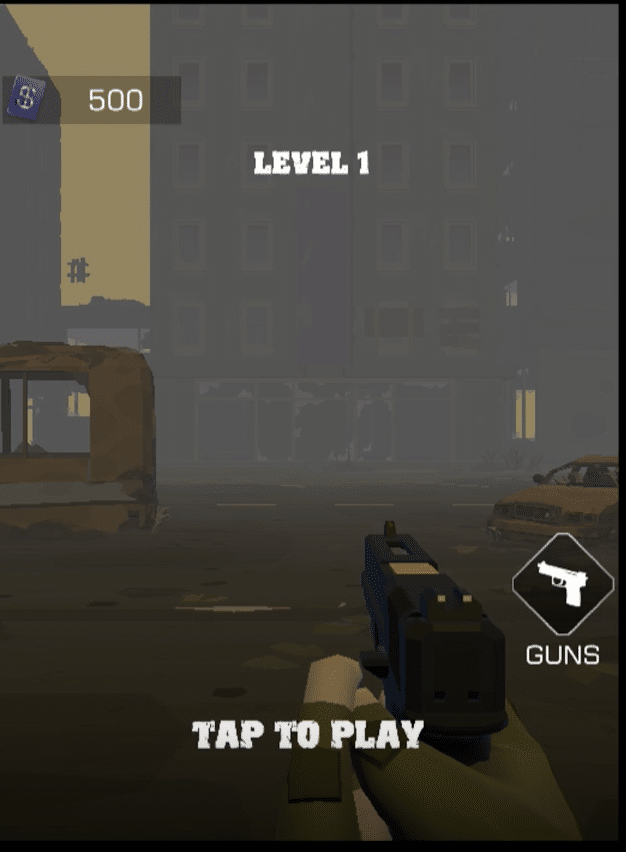 Zombie City Shooter Fps Unity Sourcecode screenshot 2
