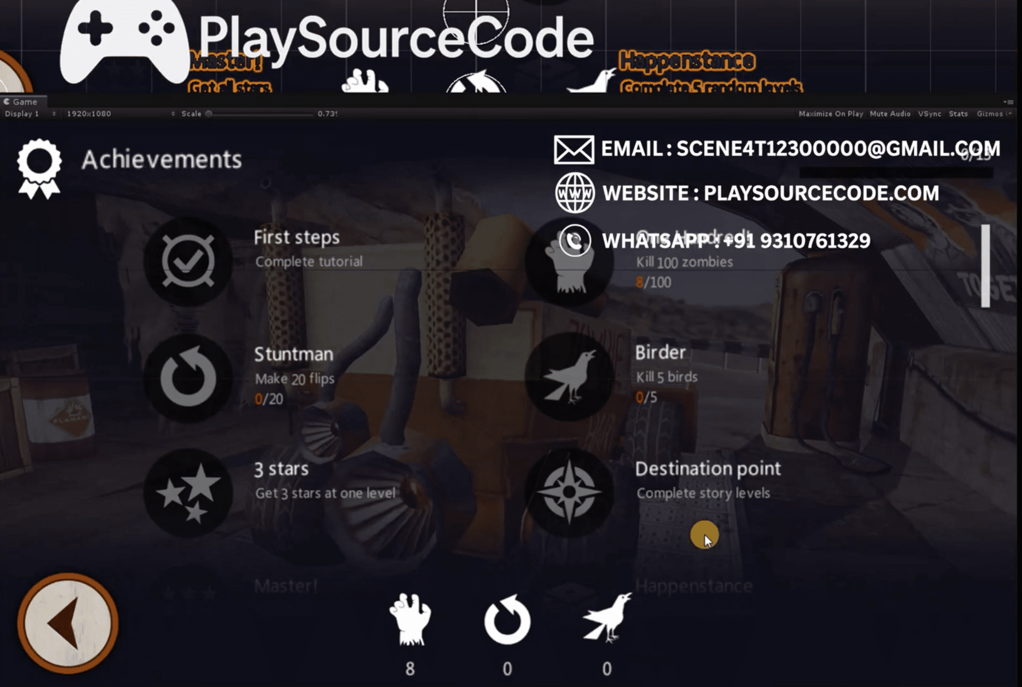 Zombie Derby 2 – Complete Unity Project screenshot 2
