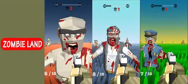 Zombie Land Game SellUnitySourceCode
