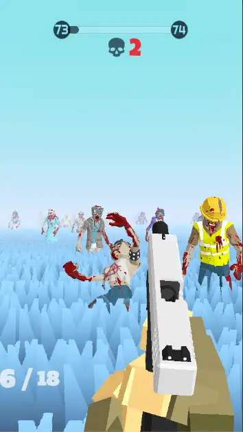 Zombie Land Game SellUnitySourceCode screenshot 4