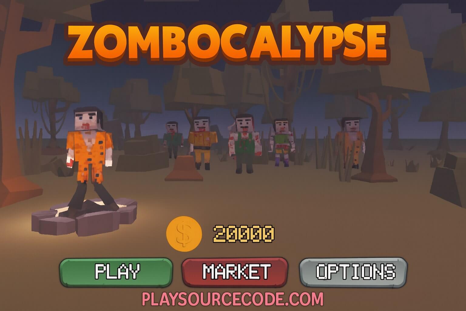 Zombocalypse Unity Full Project