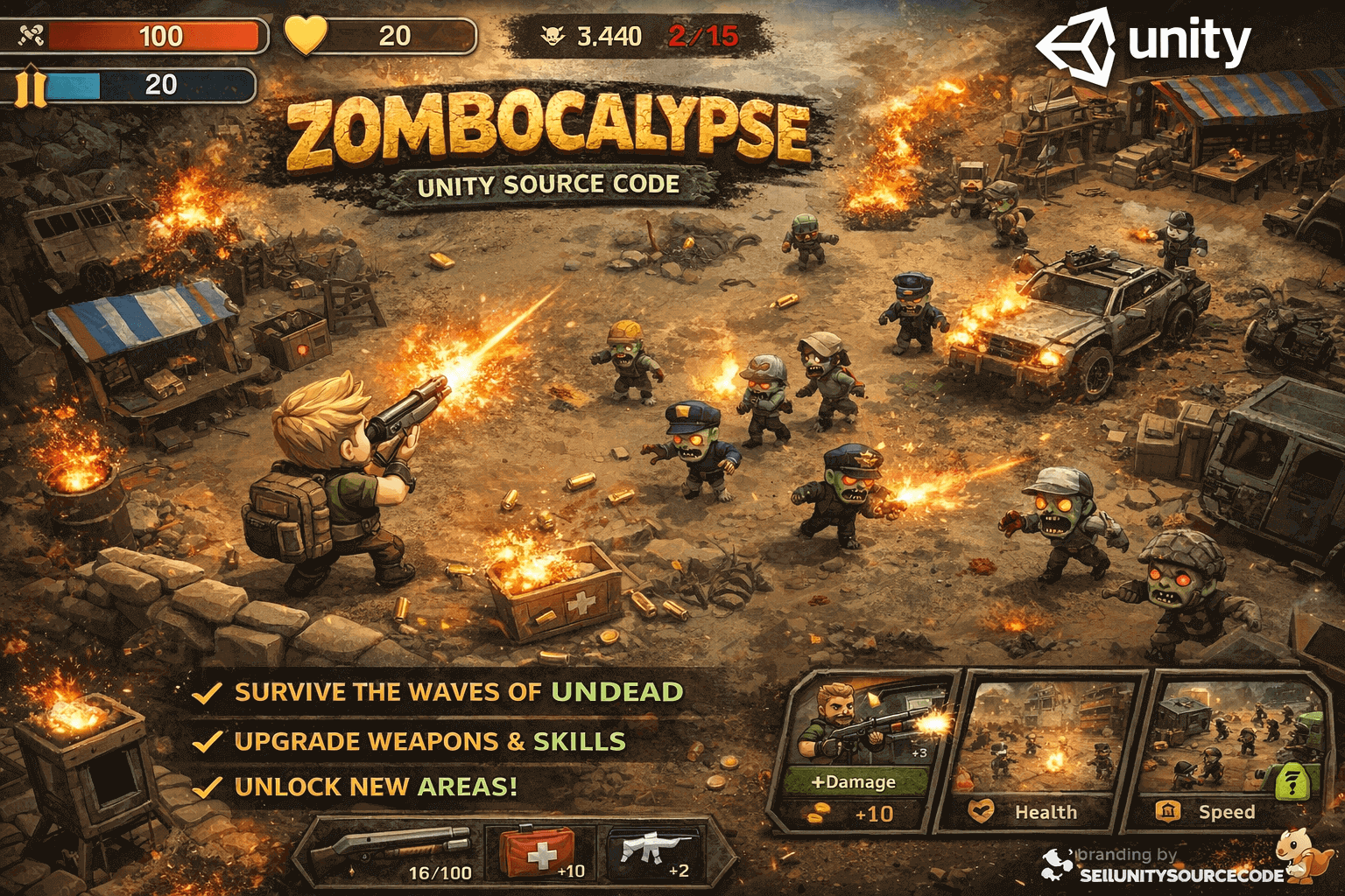 Zombocalypse – Unity Source Code