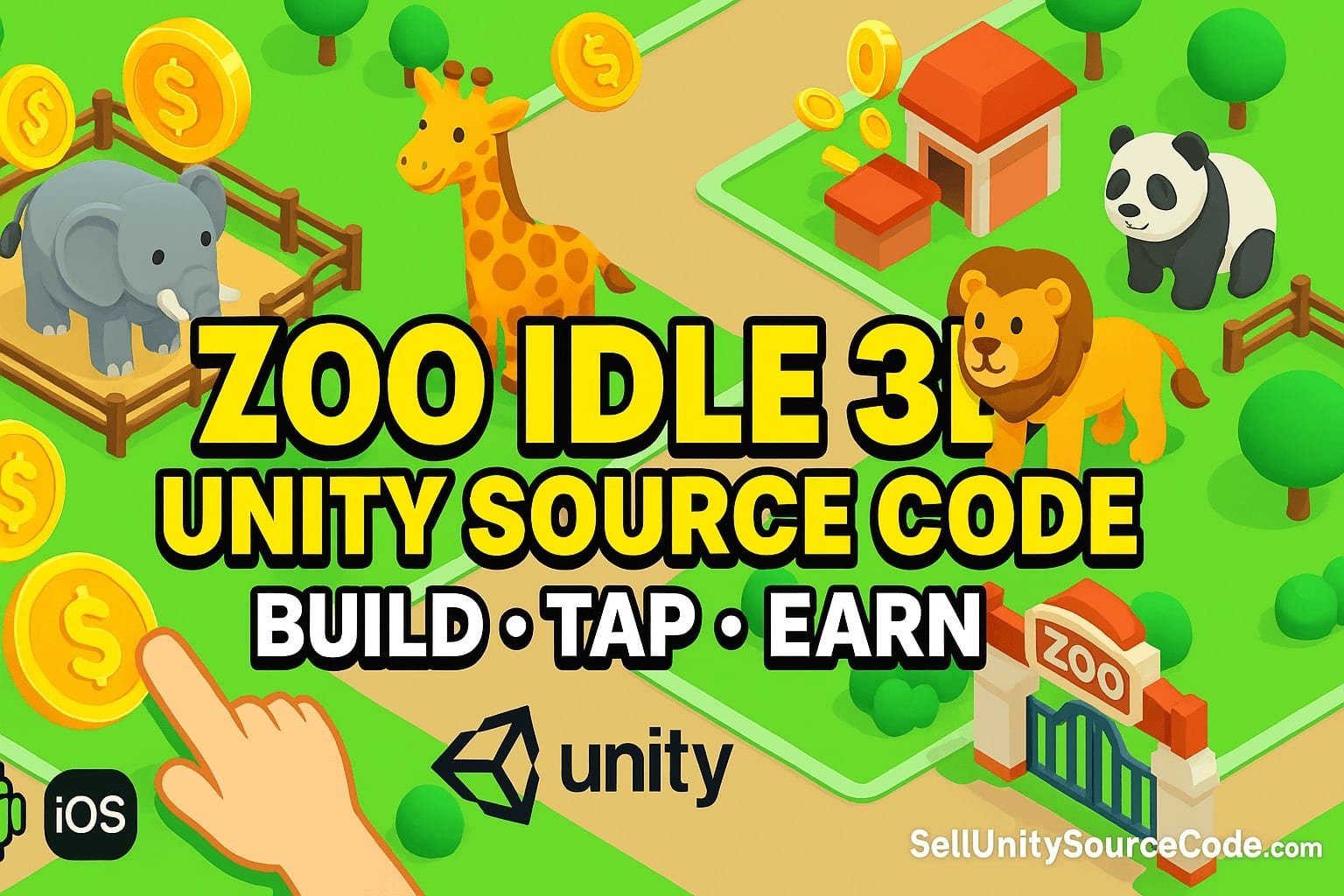 Zoo Idle 3D By Sellunitysourcecode